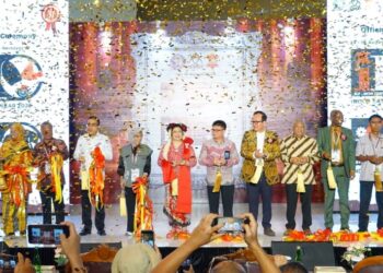 PAMERAN BERGENGSI: Krista Exhibitions Group menyelenggarakan seremonial pembukaan empat pameran sekaligus di JIExpo Kemayoran, Jakarta Pusat, pada 5–7 Agustus 2026. (FOTO: WAYTRI/KORANINDOPOS.COM)