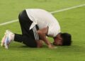 DEBUT POSITIF: Selebrasi Arkhan Kaka usai mencetak gol ke gawang Aston Villa pada Sabtu (1/8/2026). (Foto: (c) Bola.net/Budi Santoso)