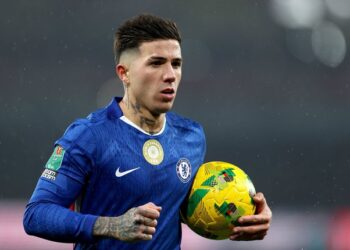 BURSA TRANSFER: Gelandang Chelsea, Enzo Fernandez. (Foto: (c) AP Photo/Ian Walton, File)