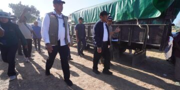 Kepala Bapanas dan Dirut BULOG Tinjau Langsung Penyaluran Bantuan Korban Gempa Flores