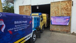 BULOG PEDULI - Kepala Bapanas dan Dirut BULOG Tinjau Langsung Penyaluran Bantuan Korban Gempa Flores