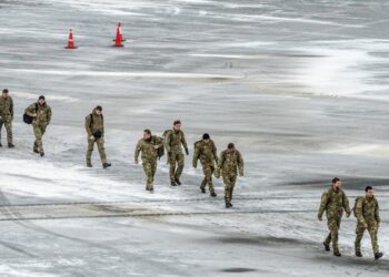 MISI NATO: Pasukan militer Denmark menjalankan operasi di Greenland. (Foto: via REUTERS/Mads Claus Rasmussen)