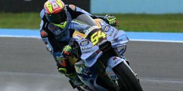 CEDERA SERIUS: Fermin Aldeguer absen di MotoGP Inggris. (Foto: AFP/EVARISTO SA)