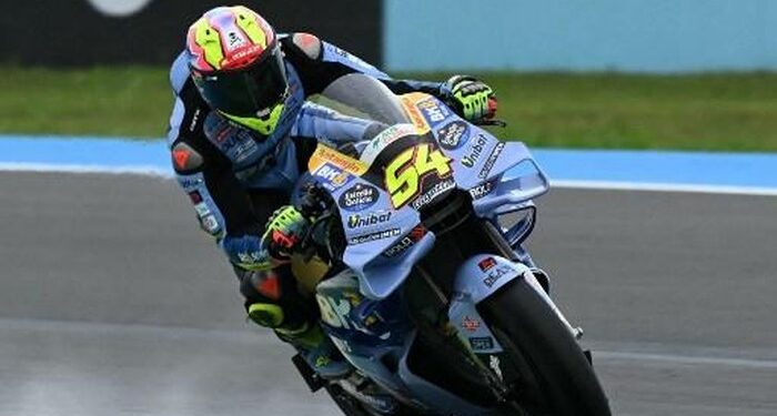 Fermin Aldeguer Absen di MotoGP Inggris Karena Retak Tulang Belakang 1 CEDERA SERIUS: Fermin Aldeguer absen di MotoGP Inggris. (Foto: AFP/EVARISTO SA)