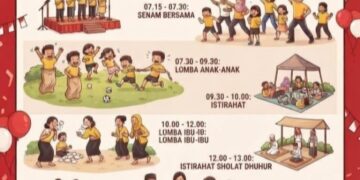 Pesta Ceria 17 Agustus di “Kampoeng Doea” Pesona Cilebut Dua, Pererat Kebersamaan Warga