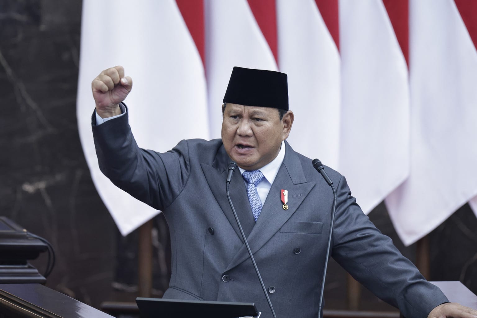 Prabowo Soroti Perlindungan PRT dan Kenaikan Bagi Hasil Pengemudi Ojol 2 Prabowo