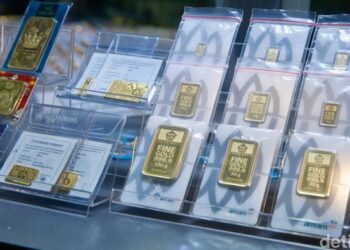 Harga Emas Antam Melemah 0,55% Sepekan, Sempat Tembus Rp2,71 Juta per Gram
