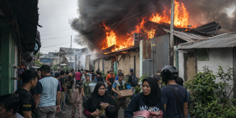 Kecamatan Periuk Tangerang Jadi Salah Satu Wilayah dengan Kebakaran Terbanyak