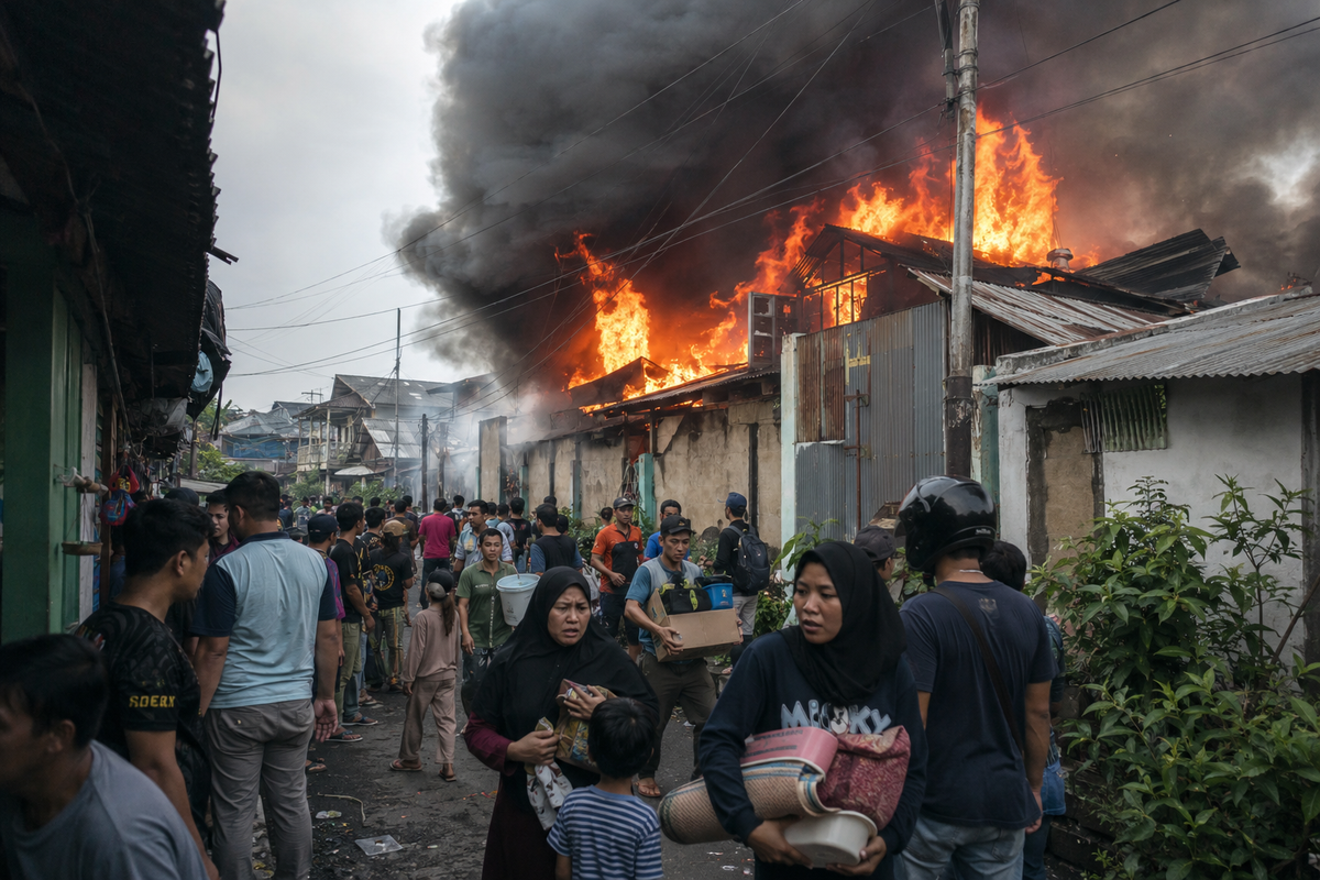 Kecamatan Periuk Tangerang Jadi Salah Satu Wilayah dengan Kebakaran Terbanyak 3 Kecamatan Periuk Tangerang Jadi Salah Satu Wilayah dengan Kebakaran Terbanyak