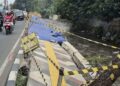 Trotoar Ambles di Taman Secawan Depok Belum Diperbaiki, PUPR Masih Tunggu Kajian