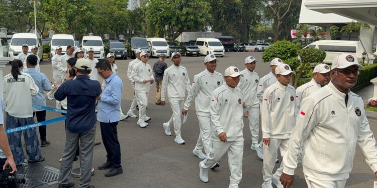 432 Atlet Indonesia Menuju Asian Games 2026, Prabowo Lepas Kontingen di Istana