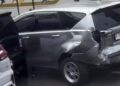 Tiga Mobil Terlibat Kecelakaan Beruntun di Tol Dalam Kota Arah Pancoran 9 Tiga Mobil Terlibat Kecelakaan Beruntun di Tol Dalam Kota Arah Pancoran