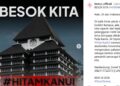 BEM UI Gelar Aksi Serba Hitam, Peringati Pelanggaran HAM di Indonesia