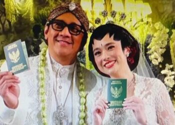 Resmi Jadi Suami Istri, Andre Taulany dan Amanda Rigby Minta Ruang Privasi 
