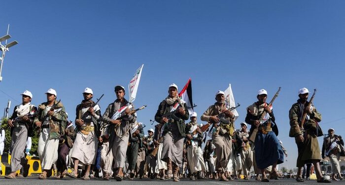 KELOMPOK MILISI: Pasukan Houthi di Yaman. (Foto: dok./ REUTERS/Khaled Abdullah)