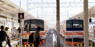 OPERASI NORMAL: PT KCI memastikan proses perawatan yang selama ini sempat mengganngu perjalanan KRL Bogor Line telah selesai dan kembali normal pada hari pertama kerja Senin (21/9/2026) pagi ini. (Foto: Istimewa)