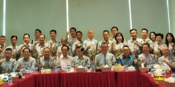 PERKUAT SILATURAHMI: Musyawarah Nasional (Munas) VIII Paguyuban Sosial Marga Tionghoa Indonesia (PSMTI) Pusat berlangsung sejak 4-6 September 2026 di Jakarta. (FOTO: SHANTY AULIA/KORANINDOPOS.COM)