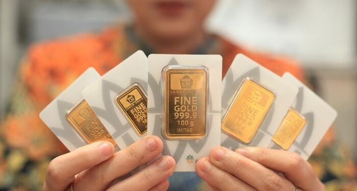 Harga Emas Antam Hari Ini Naik Rp15.000, Jadi Rp2,625 Juta per Gram 1 Harga Emas Antam Hari Ini Naik Rp15.000, Jadi Rp2,625 Juta per Gram