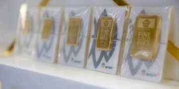 Harga Emas Antam Naik Rp36.000 dalam Sepekan, Tembus Rp2,638 Juta per Gram