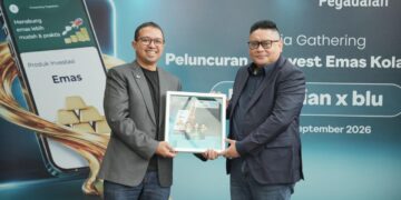 Pegadaian Gandeng blu Lewat bluInvest Emas dengan Modal Rp10 Ribu