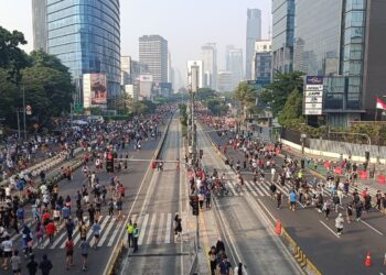 CFD Sudirman-Thamrin Jakarta Minggu 11 Oktober Berakhir Lebih Cepat, Ini Alasannya