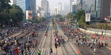 CFD Sudirman-Thamrin Jakarta Minggu 11 Oktober Berakhir Lebih Cepat, Ini Alasannya