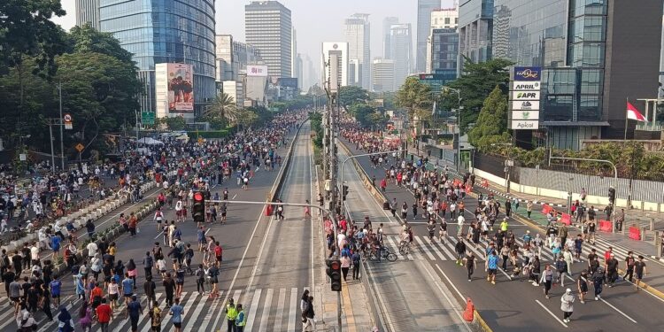 CFD Sudirman-Thamrin Jakarta Minggu 11 Oktober Berakhir Lebih Cepat, Ini Alasannya
