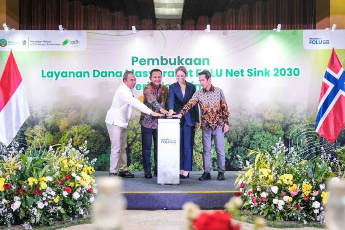Indonesia-Norwegia Luncurkan Dana Masyarakat FOLU Net Sink 2030, Siapkan Rp20 Miliar