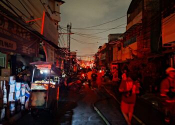 Kebakaran di Kramat Pulo Jakpus Hanguskan 50 Rumah, Tidak Ada Korban Jiwa