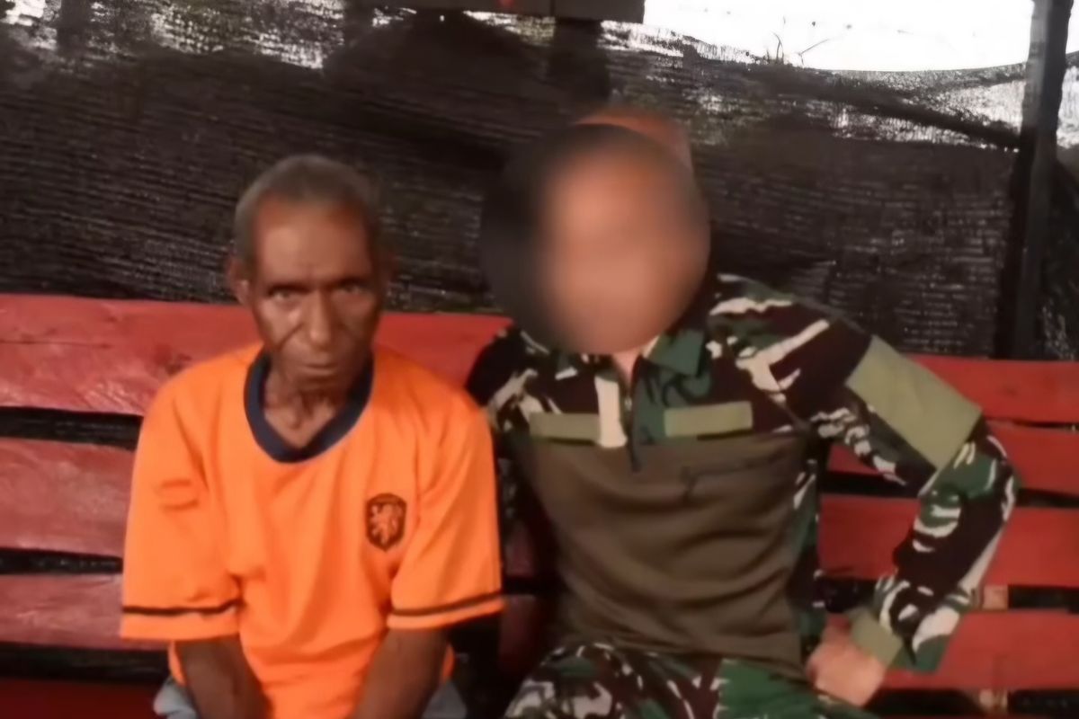 Marinir TNI AL Tangkap Wakil Panglima OPM Zakarias Fatem di Papua Barat Daya