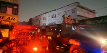 Ledakan di Pasar Cimanggis Tangsel, 1 Orang Tewas dan 8 Luka-luka