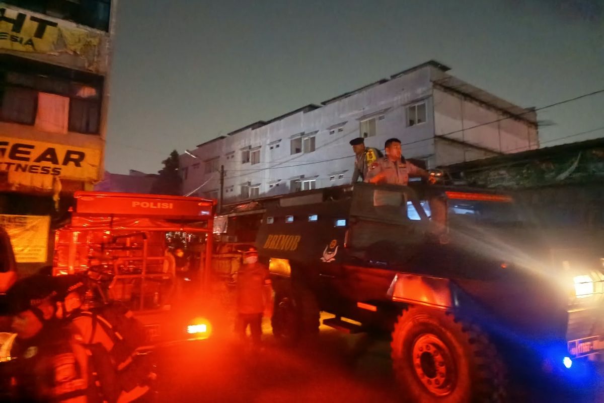 Ledakan di Pasar Cimanggis Tangsel, 1 Orang Tewas dan 8 Luka-luka