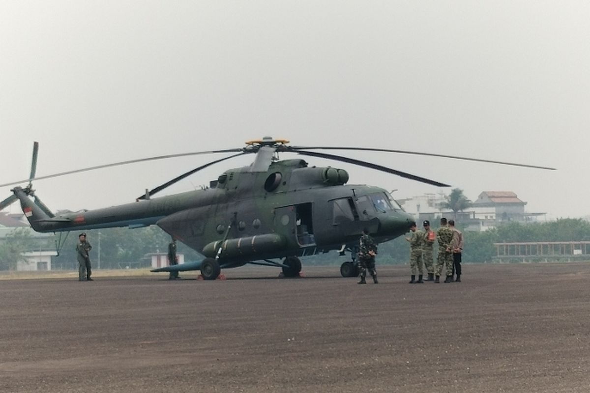 Atasi Karhutla di Jawa Timur, BNPB Tambah Helikopter Water Bombing dan Pesawat Modifikasi Cuaca