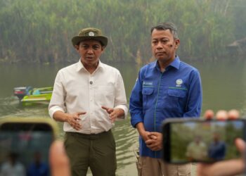Menhut Intifkan Water Bombing dan Pemadaman Darat untuk Atasi Karhutla di Taman Nasional Tanjung Puting