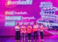 HADIAH MENARIK: Head of National Tri Brand Galuh Neftita, SVP Head of Digital Growth IOH Reginald Agustian, Head of Circle Jakarta Raya IOH Swandi Tjia, Head of Partnership & Innovation IOH Reno Rizki Yudha, dan VP Head of Loyalty & Engagement IOH Lucida Gloria Utami dalam seremonial di Bengkel Space, SCBD, Jakarta Selatan pada Kamis (22/10/2026). (FOTO: WAYTRI/KORANINDOPOS.COM)