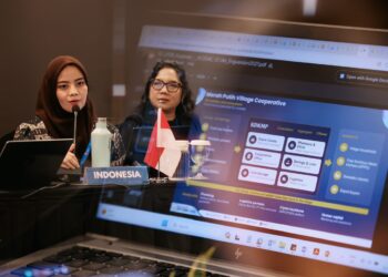 PENGUATAN KOPERASI: Direktur Umum dan Hukum LPDB Koperasi Deva Rachman menyampaikan paparannya dalam pertemuan ke-32 ASEAN Centre for the Development of Agricultural Cooperatives (ACEDAC) dan pertemuan ke-27 ASEAN Sectoral Working Group on Agricultural Cooperatives (ASWGAC) di Yogyakarta pada 12–13 Oktober 2026. (Foto: Dok./LPDB Koperasi)