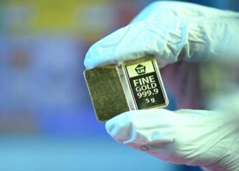 Harga Emas Antam Hari Ini Turun Rp5.000 Jadi Rp2,576 Juta per Gram