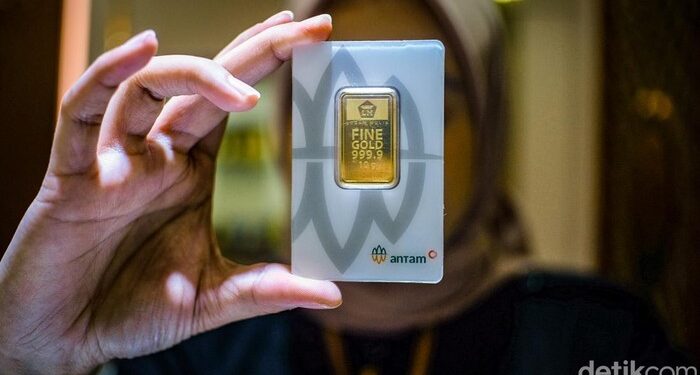 Harga Emas Antam Hari Ini 13 Oktober 2026 Anjlok Rp20.000, Buyback Ikut Turun